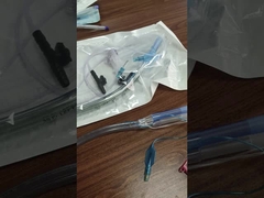 جراحی قفسه سینه یکبار مصرفی PVC، ریه های جدا شده دو لامپ لوله ی درون برونشیال DLT