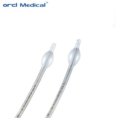 عرضه کننده لوله های اندوتراخیال استاندارد پزشکی PVC تک استفاده تقویت شده با دستبند یا بدون دستبند