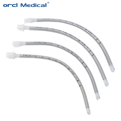 فابریک عمده فروشی قیمت پزشکی یکبار مصرفی PVC بدون دستبند 3.0mm - 10.0mm تقویت شده لوله اندوتراخیال زرهی