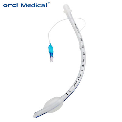 لوله های اندوتراخیال مواد PVC یکبار مصرفی پزشکی لوله های اندوتراخیال بدون دستبند / دستبند با اندازه های مختلف فروشنده لوله های اندوتراخیال PVC