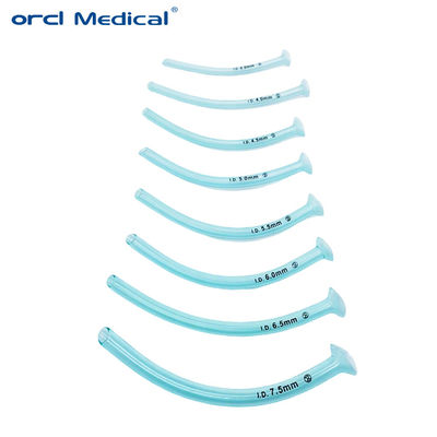 مواد پزشکی یکبار مصرفی PVC راه های تنفسی بینی و دهانه درجه پزشکی نمونه رایگان کارخانه راه های تنفسی بینی و دهانه