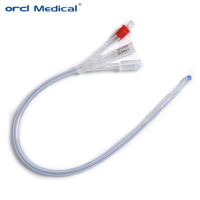 کاتتر فولی سیلیکونی سه طرفه برای درمان ادرار 16FR-26FR