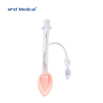 طب 100% سیلیکون ماسک حنجره ای راه های هوایی بیمارستان بیهوشی بادکنکی جراحی