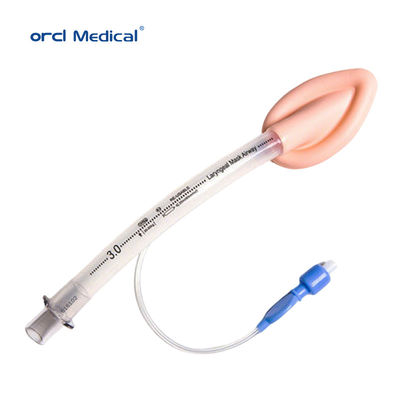 عمده فروشی تولید کننده Orcl ماسک راه هوایی حنجره ای پزشکی PVC / سیلیکون