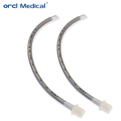 لوله تراشه تقویت شده PVC یکبار مصرف لوازم پزشکی بدون کاف 2.0-10.0 میلی‌متر لوله تراشه با چشم مورفی