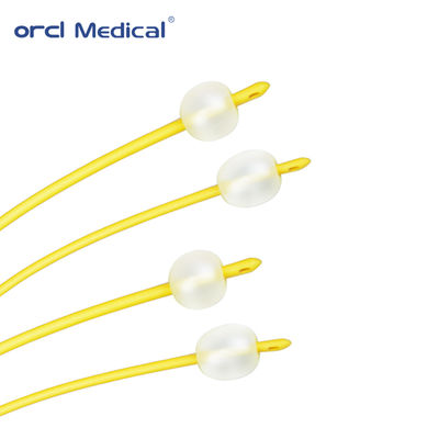 Orcl یکبار مصرف پزشکی ارزان قیمت سست عمده فروشی سه طرفه بالون دو طرفه کاتتر فولی لاتکس