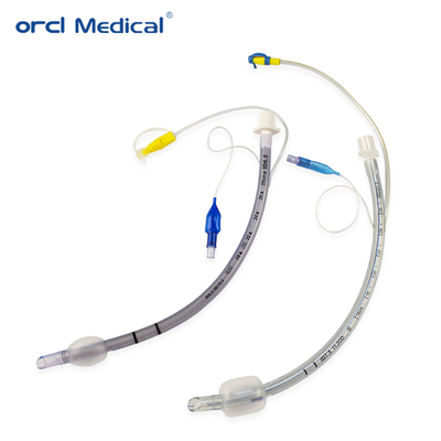 لوله ی اندوتراخیال یکبار مصرفی پزشکی گواهینامه CE ISO با لیمون تخلیه و نشانگر رادیو اپاک