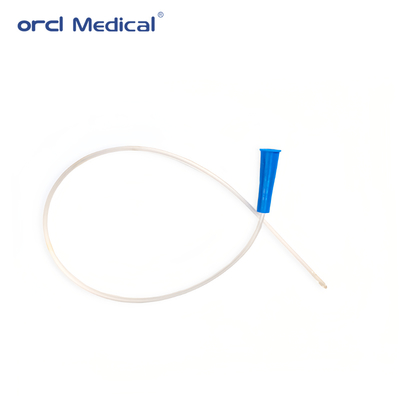 کاتتر ساکشن پی‌وی‌سی یک‌بار مصرف استریل، سایز اطفال، طراحی ضد تاخوردگی، ایمن برای مراقبت تنفسی نوزادان و کودکان