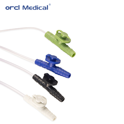 کاتتر ساکشن پی وی سی با درجه پزشکی، استریل، یکبار مصرف، نوک نرم برای کاهش ضربه